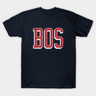 BOSton retro - Navy/Red T-Shirt